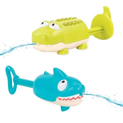 B.Toys Eğlenceli Su Tabancası Seti - Timsah ve Köpekbalığı