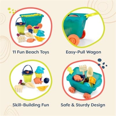 B.Toys Turkuaz Plaj Vagonu