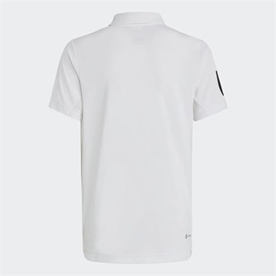 B Club 3S Polo Çocuk Beyaz Günlük Stil T-Shirt HR4220