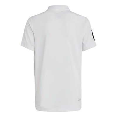 B Club 3S Polo Çocuk Beyaz Günlük Stil T-Shirt HR4220