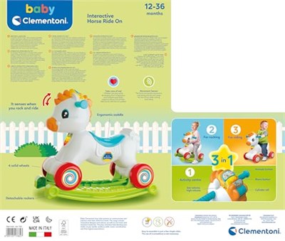 Baby Clementoni İnteraktif At 3ü 1 Arada