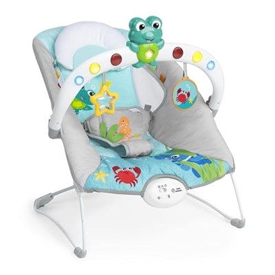 Baby Einstein Ocean Explorers Müzikal Zıpzıp Yenidoğan Koltuğu, Kick To It Neptune, Üniseks, 0-6 Ay, 9 Kg’a Kadar