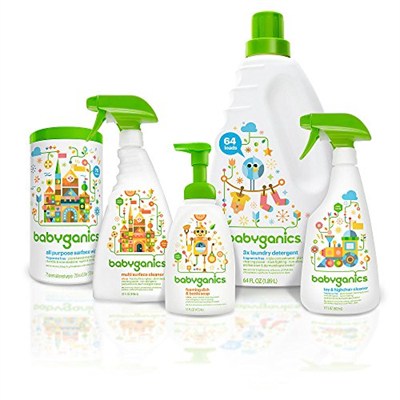 BabyGanics - Köpüklü Bulaşık ve Şişe Sabunu Bulaşık Dazzler Narenciye - 16 oz.