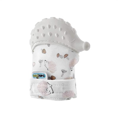 BABYJEM DİŞ KAŞIYICI ELDİVEN KİRPİ EKRU