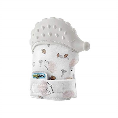 BABYJEM DİŞ KAŞIYICI ELDİVEN KİRPİ EKRU