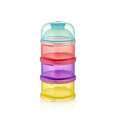 Babyjem Karışık Renkli Katlı Toz Mama Kabı 545 Çok Renkli 8681049245458