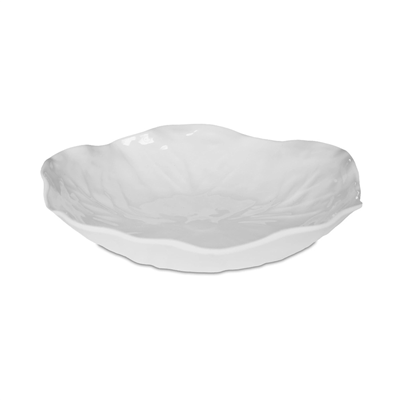 Baci Milano Botanica Çiçek Desenli Melamin Mercan Rengi Salata Kasesi 34 cm