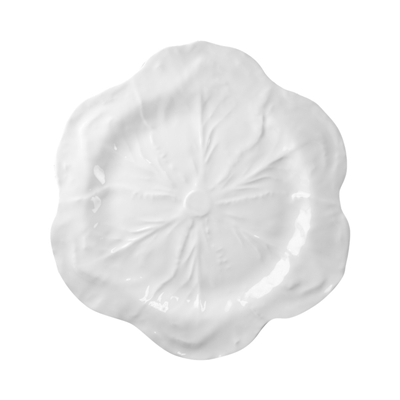 Baci Milano Botanica Çiçek Desenli Melamin Pembe Büyük Servis Tabağı 40,5 cm