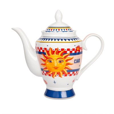 Baci Milano Dolce Vita Güneş Desenli Çaydanlık 13 Cm