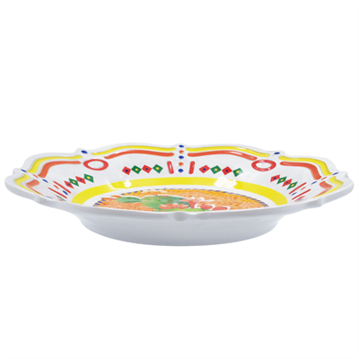 Baci Milano Dolce Vita Palm 6lı Çukur Tabak 23,5 cm Melamin