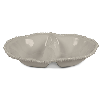 Baci Milano Joke Table Kitchen Melamin 2li Bölmeli Tabak