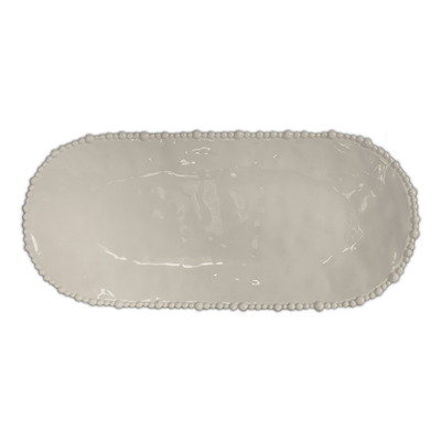 Baci Milano Joke Table Kitchen Melamin Oval Servis Tabağı 24 cm x Aqua