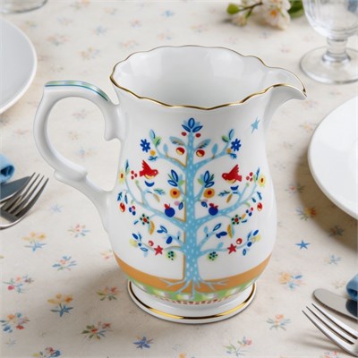 Baci Milano Mamma Mia Ağaç Desenli Sütlük 22 cm x 12,5 cm x 19 cm