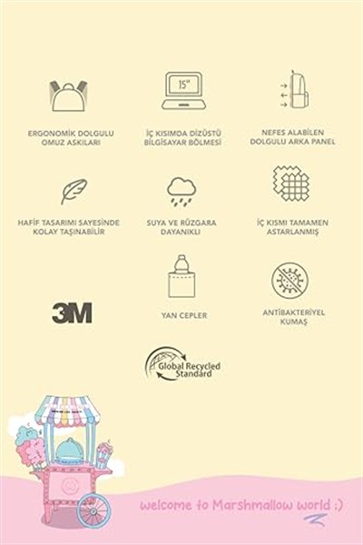 BACKPACK DIVA PINK SIRT ÇANTASI