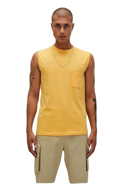 Bad Bear Erkek Hardal Atlet Trıbe Tank-Top