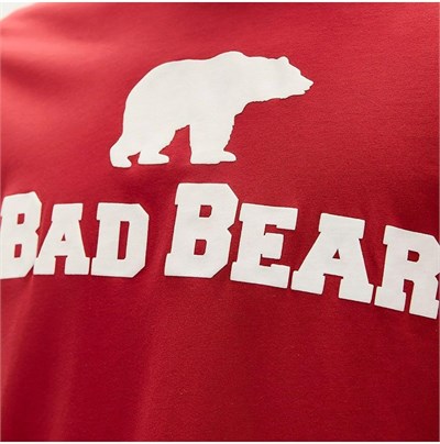 Bad Bear Erkek Kırmızı Bisiklet Yaka Tişört, 3XL, 190107002-LVAOS