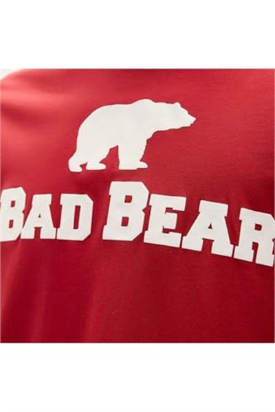 Bad Bear Erkek Kırmızı Bisiklet Yaka Tişört, 3XL, 190107002-LVAOS