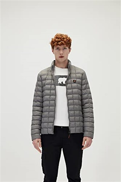 Bad Bear Erkek Mıner Puffer Sılver (GÜMÜŞ GRİ/L) L