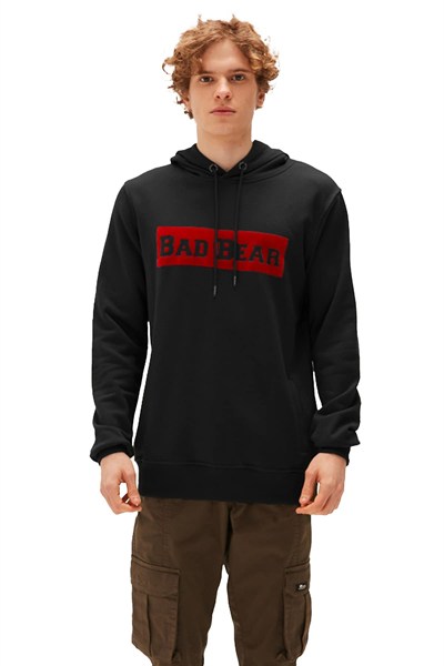 Bad Bear FLOG HOODIE SİYAH Erkek Sweatshirt