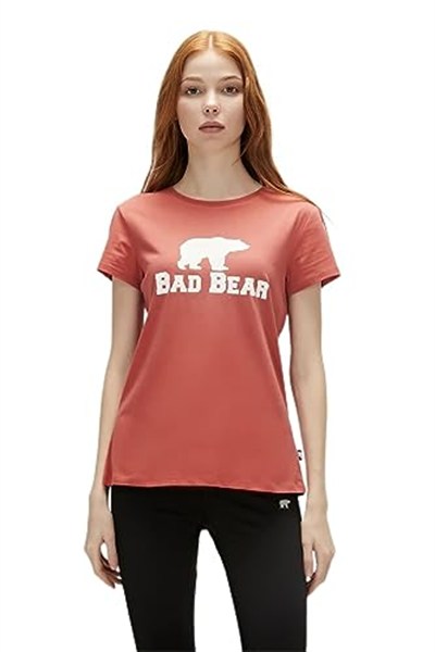 Bad Bear Logo Kadın Tişört 21.03.07.010-C109