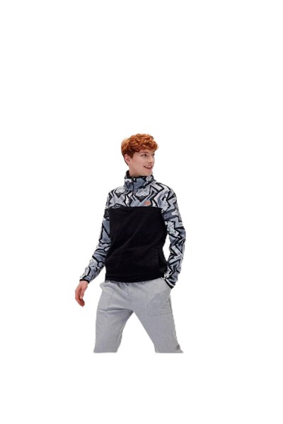 Bad Bear Mirage Half-Zip Polar Sweatshirt, 21.02.21.007-C01