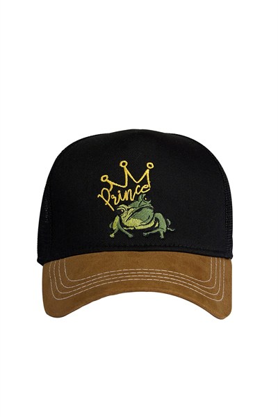 Bad Bear Unısex Siyah Şapka Prınce Cap