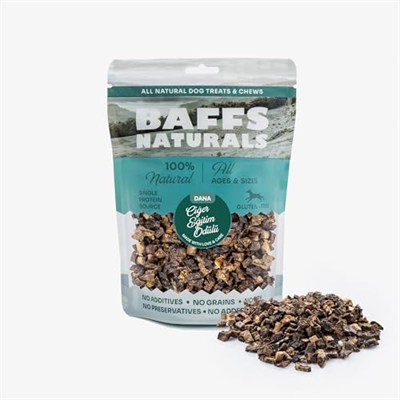 Baffs Naturals Dana Mini Ciğer 100% Doğal Köpek Ödül Maması 100 gr (100 Gr x 1 Adet)