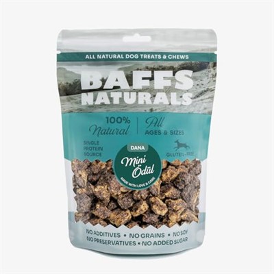 Baffs Naturals Dana Mini Ödül%100 Doğal Köpek Ödül Maması 100 gr (100 Gr x 1 Adet)