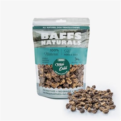 Baffs Naturals Dana Mini Ödül%100 Doğal Köpek Ödül Maması 100 gr (100 Gr x 1 Adet)