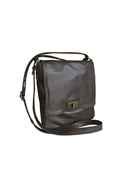 Bag Ard Unisex Gerçek Hakiki Deri Postacı Çantası 2434093292079