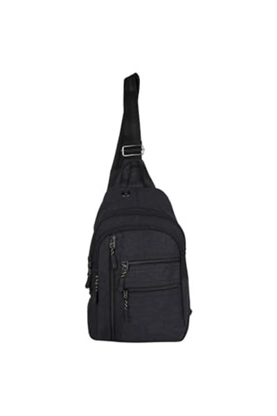 Bagacar 4925 Kulaklık Çıkışlı Body Bag Ve Omuz Çantası Siyah