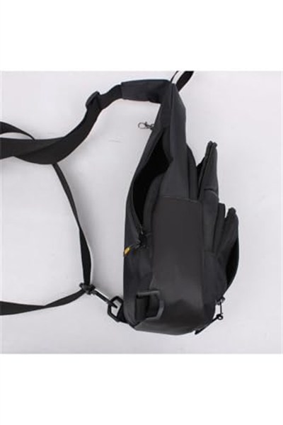 Bagacar Mega Model 1007 Siyah Unisex Body Bag Omuz Çantası