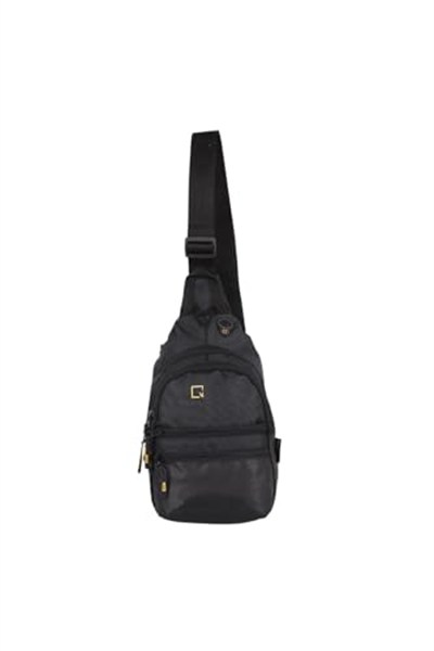 Bagacar Mega Model 1033 Siyah Unisex Body Bag Omuz Çantası