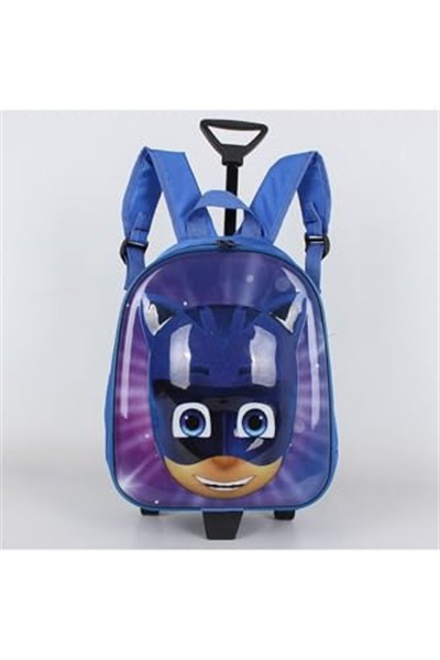 Bagacar Mn Pj Mask2 Tekerlekli Kreş Çocuk Sırt Çantası