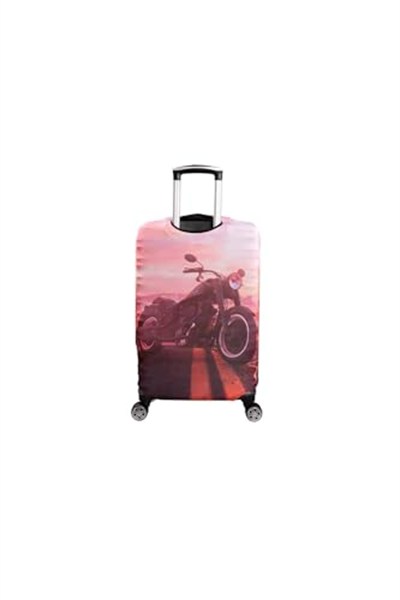Bagacar Motor Orta Boy Valiz Için Valiz Kılıfı