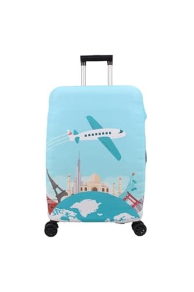 Bagacar Plane Kabin Boy Valiz Için Valiz Kılıfı