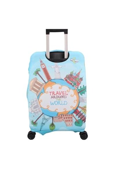 Bagacar Travel Orta Boy Valiz Için Valiz Kılıfı