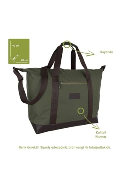 Bagacar Unisex Omuz Askılı Spor Seyahat Ve Plaj Çantası