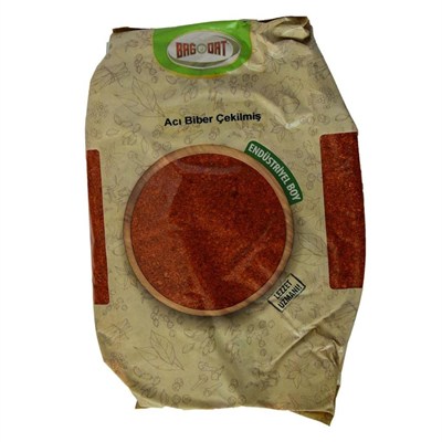 Bağdat Baharat Bağdat Pul Biber Çok Acı Biber Zehir Acı Bütün Biber Çekilmiş 1000 Gr Paket