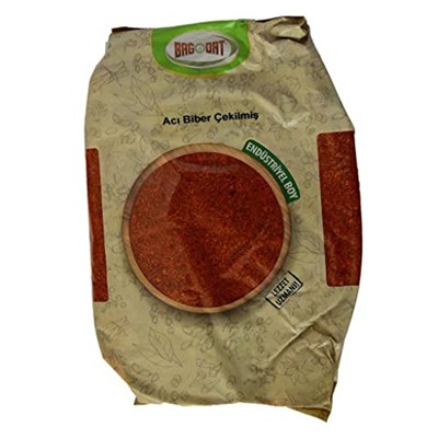 Bağdat Baharat Bağdat Pul Biber Çok Acı Biber Zehir Acı Bütün Biber Çekilmiş 1000 Gr Paket