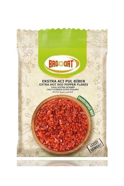 Bağdat Baharat Ekstra Acı pul biber 1-KG