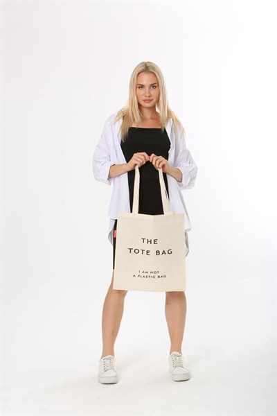 Baghashtag The Tote Bag Baskılı Bez Çanta