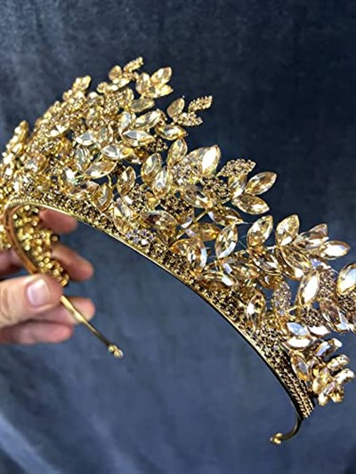 Bal Rengi Sezen Model 3 Boyutlu Kına Ve Gelin Tacı