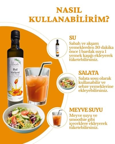 Bal ve Ananas Sirkesi 2’li Fırsat Paketi (500 ml x2 Adet)