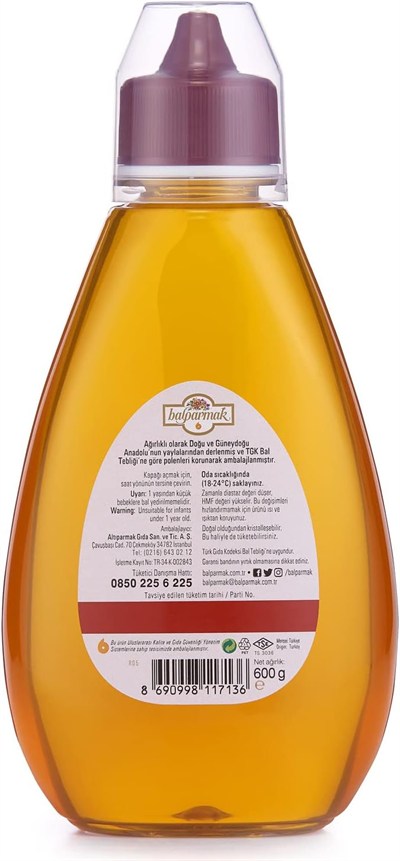 Balparmak Çıtkapak Yayla Çiçek Balı 600 g