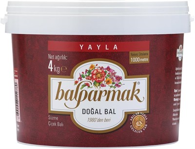 Balparmak Yayla Çiçek Balı 4 Kg Kova