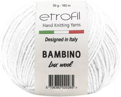 Bambıno Lux Wool 70017 - BEYAZ