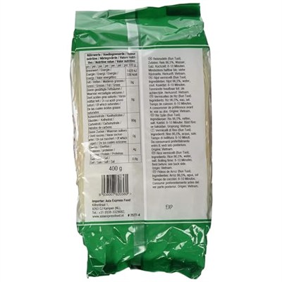 Bamboo Tree Tufoco Glutensiz PirinXe7\U015Eehriyesi Vermicelli 400Gr