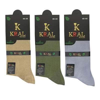 Bambu Erkek Soket Düz Uzun Klasik Yazlık Dikişsiz 3lü Set Çorap