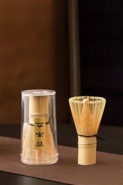 Bambu Matcha Çayı Karıştırıcı Fırça Bamboo Whisk Köpürtücü cin578